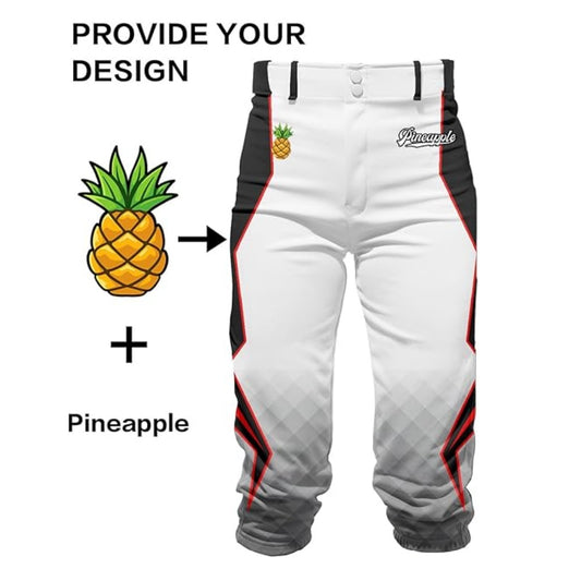 Custom Men Boy Baseball Pants Casual Training Uniform