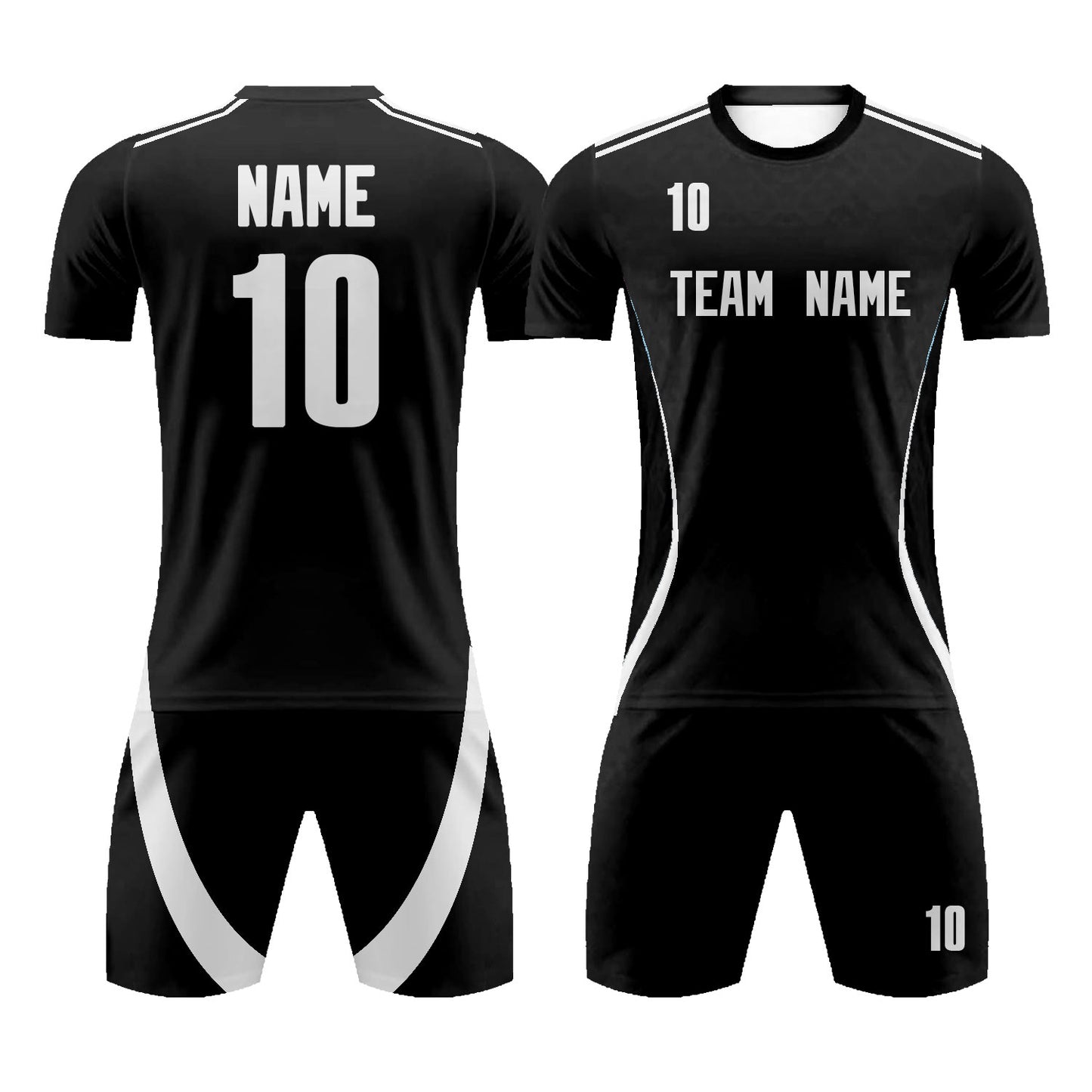 Soccer Jersey Sublimated Athletic Soccer T-Shirts Shorts
