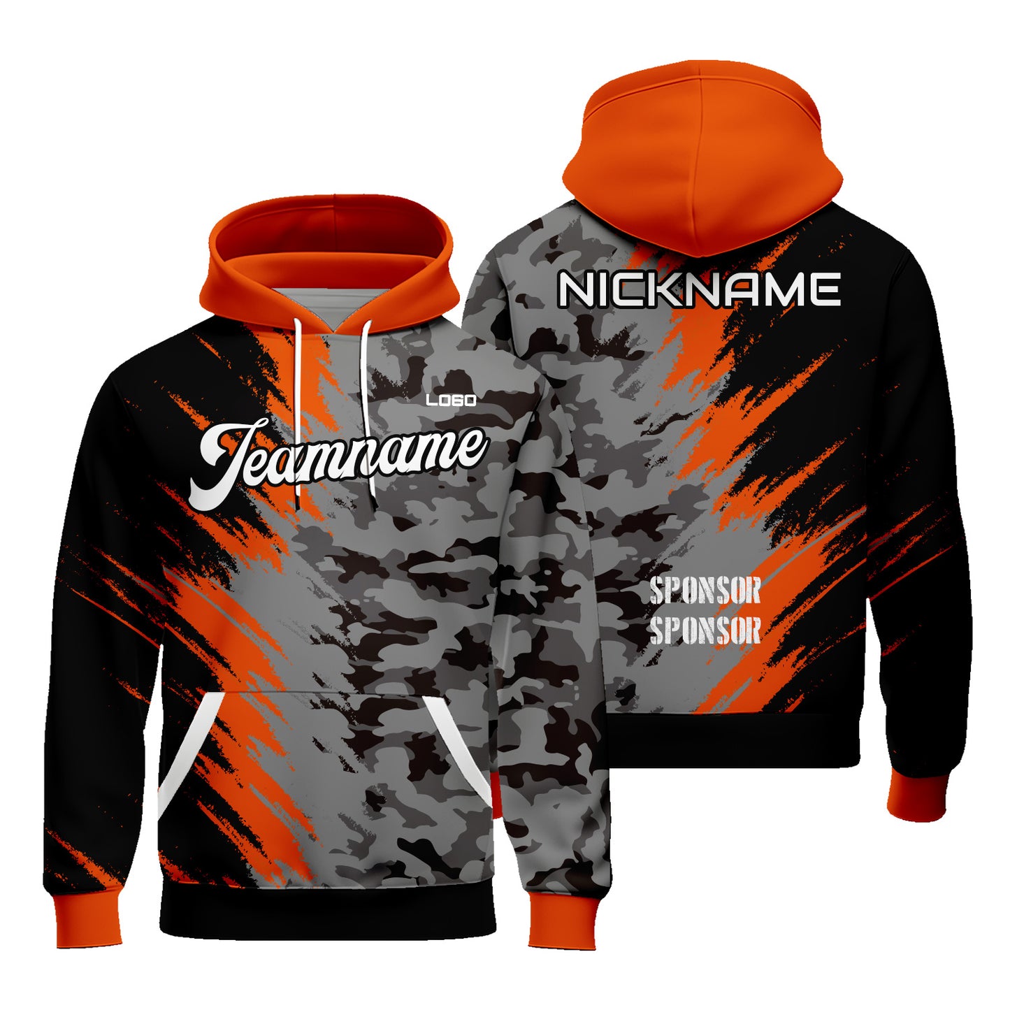 Custom Line Hoodies for Men Women Football Pullover