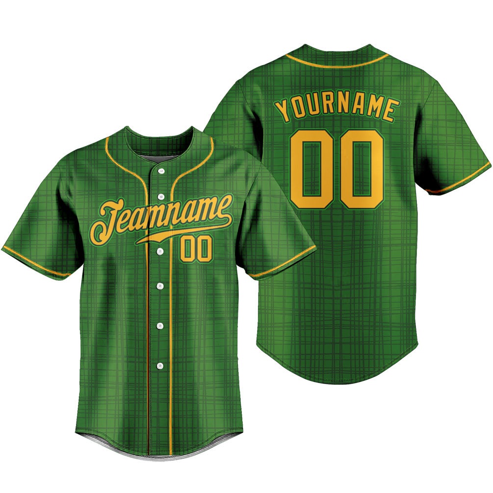 Custom Baseball Jersey Casual Button Down Shirts