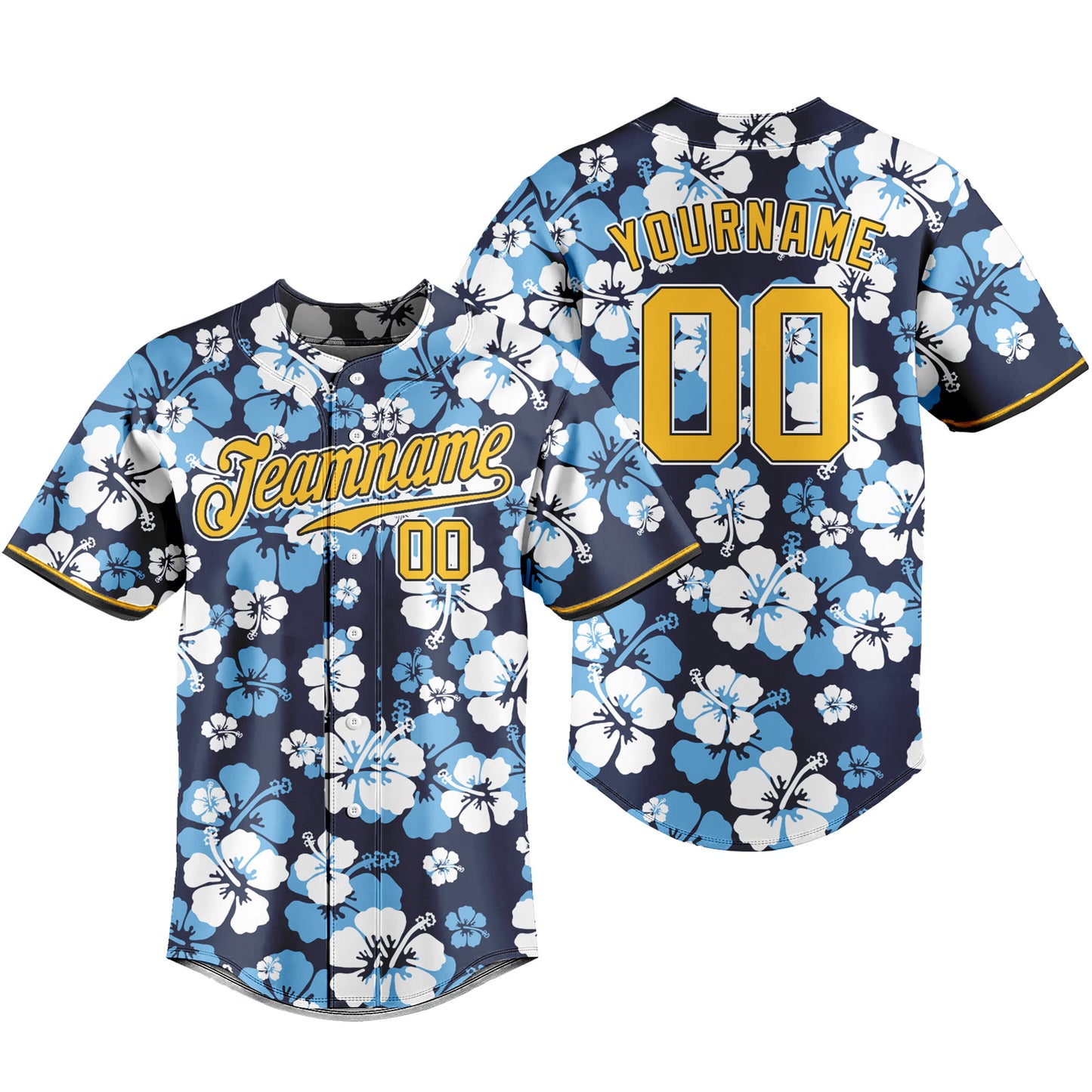 Custom Baseball Jersey Hipster Button Down Shirts