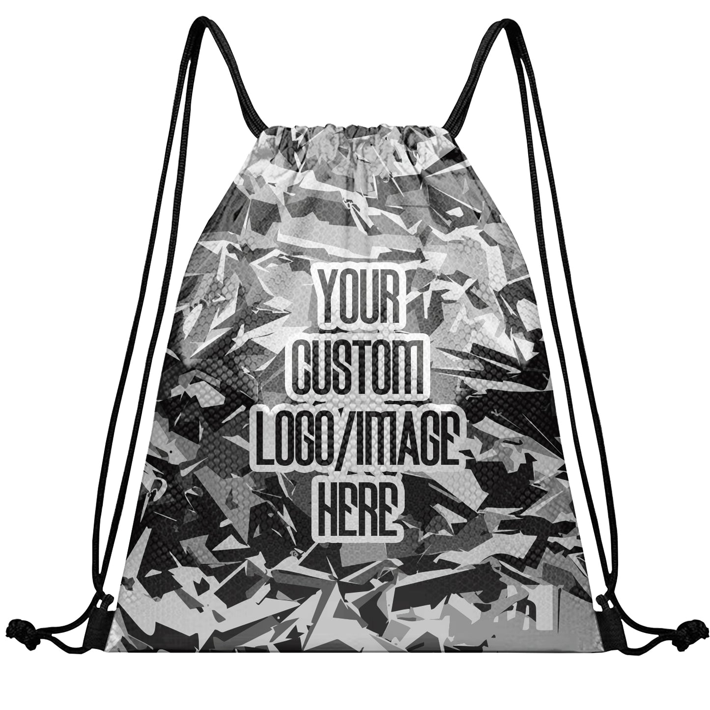 Camouflage Ready Sackpack Custom Drawstring Backpack for Team