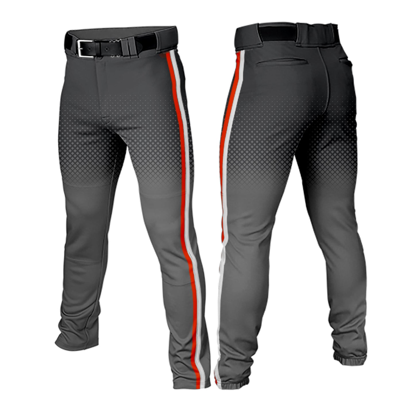 Men Youth Baseball Pants Elastic Breathable Sports Uniforms