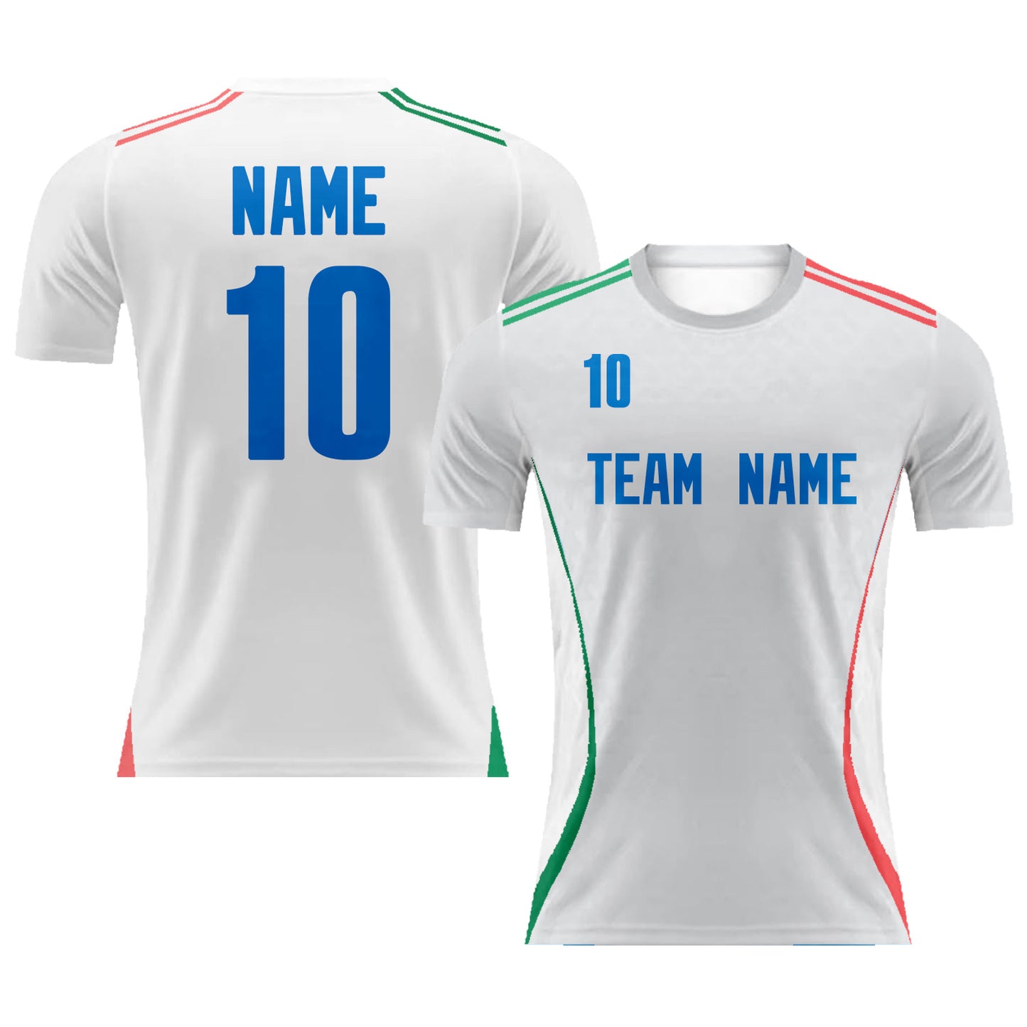 Custom Soccer Jersey Shorts with Name Number Logo