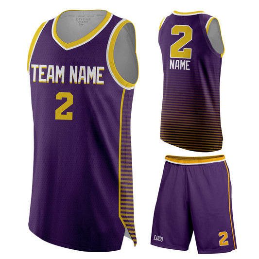 Custom Basketball Uniform Sleeveless T-shirts Shorts