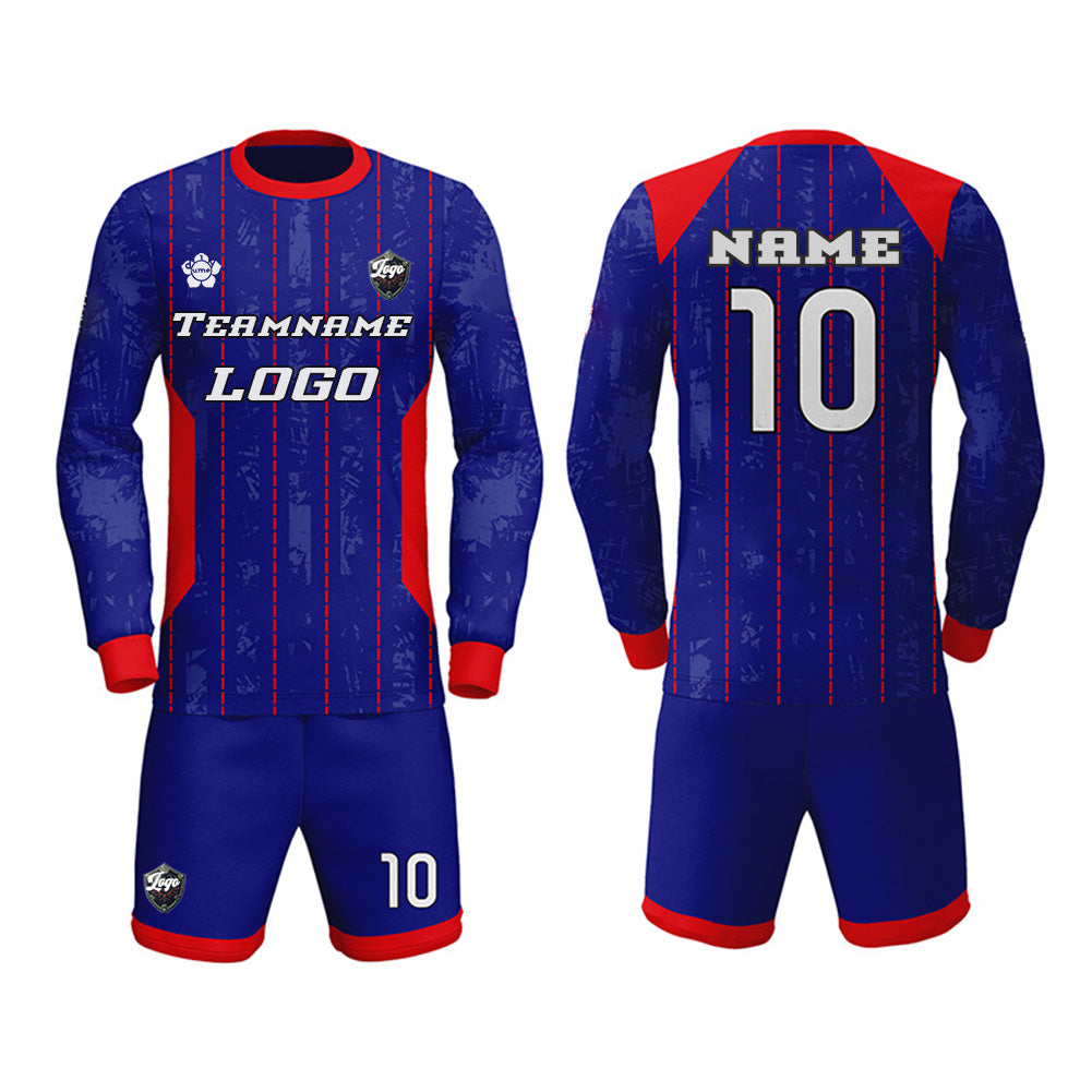 Custom Soccer Jersey Long Sleeve Adult Youth