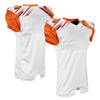 Custom Plaid Football Jersey Breathable Athletic Shirts