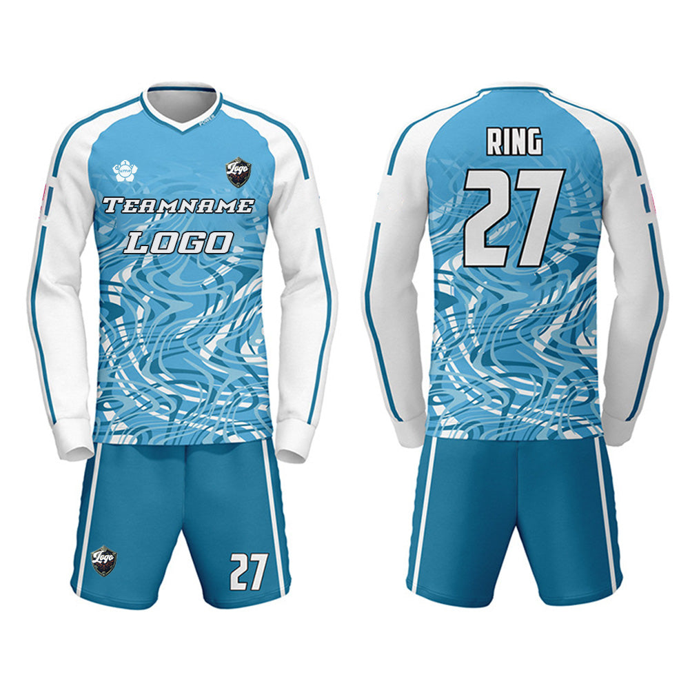 Soccer Jersey Long Sleeve T-shirts Shorts