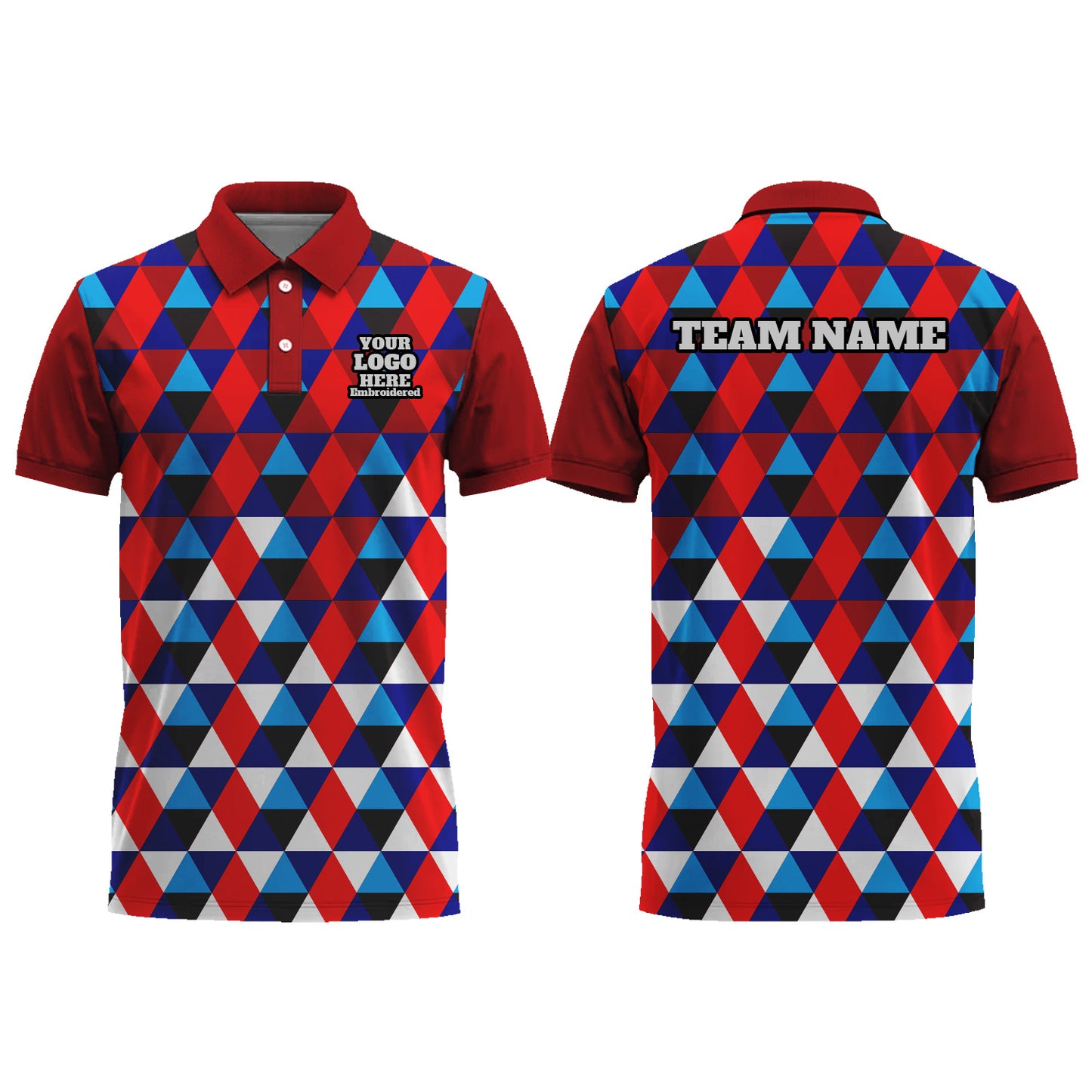 Personalized Men Women Polo Shirt Slim Fit Golf Jersey