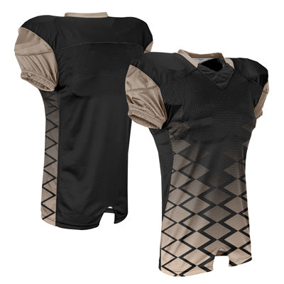 Custom Plaid Football Jersey Breathable Athletic Shirts