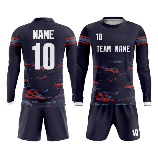 Custom Purple Soccer Uniform Breathable Jersey