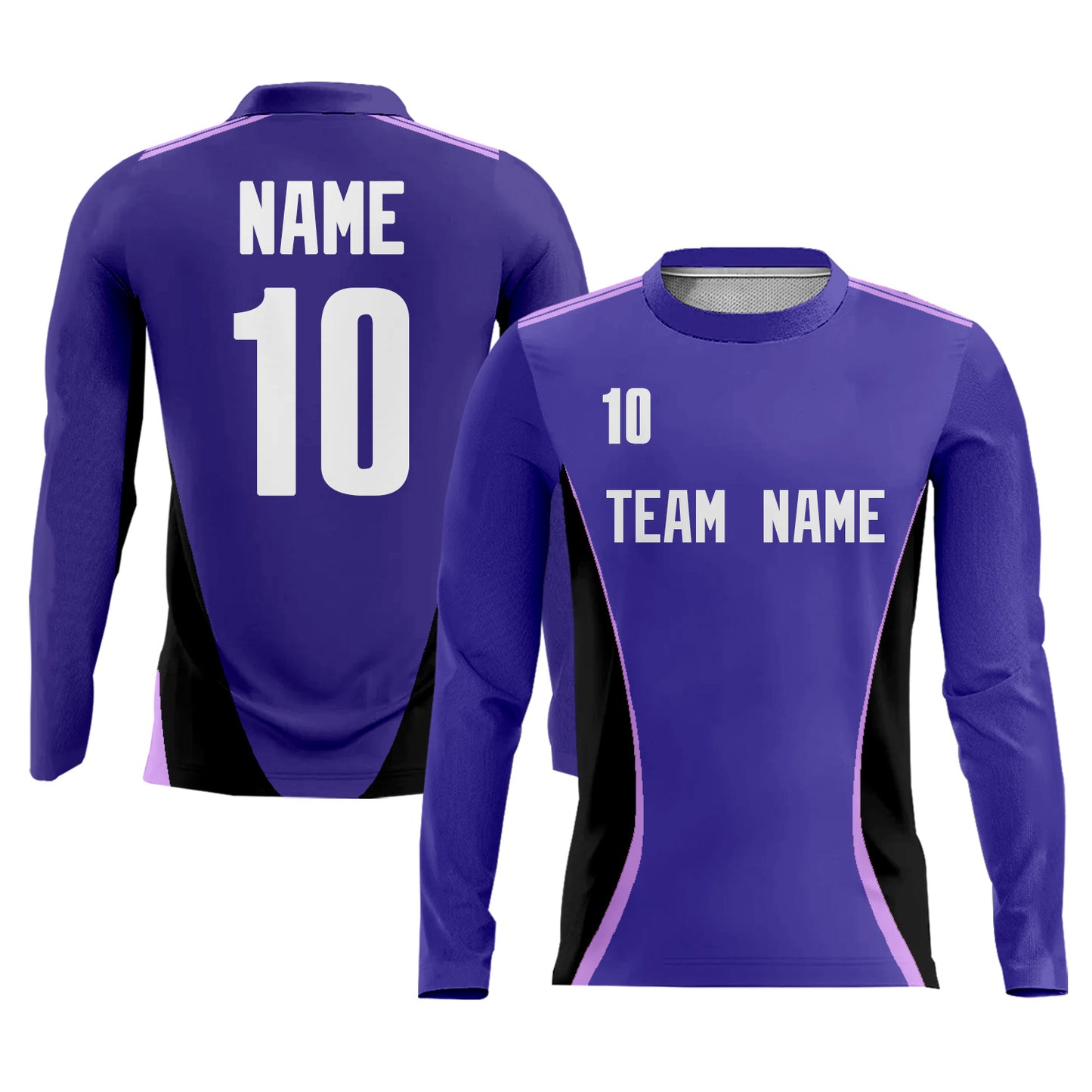Personalized Purple Soccer Jerseys for Men Kids Training Uniform