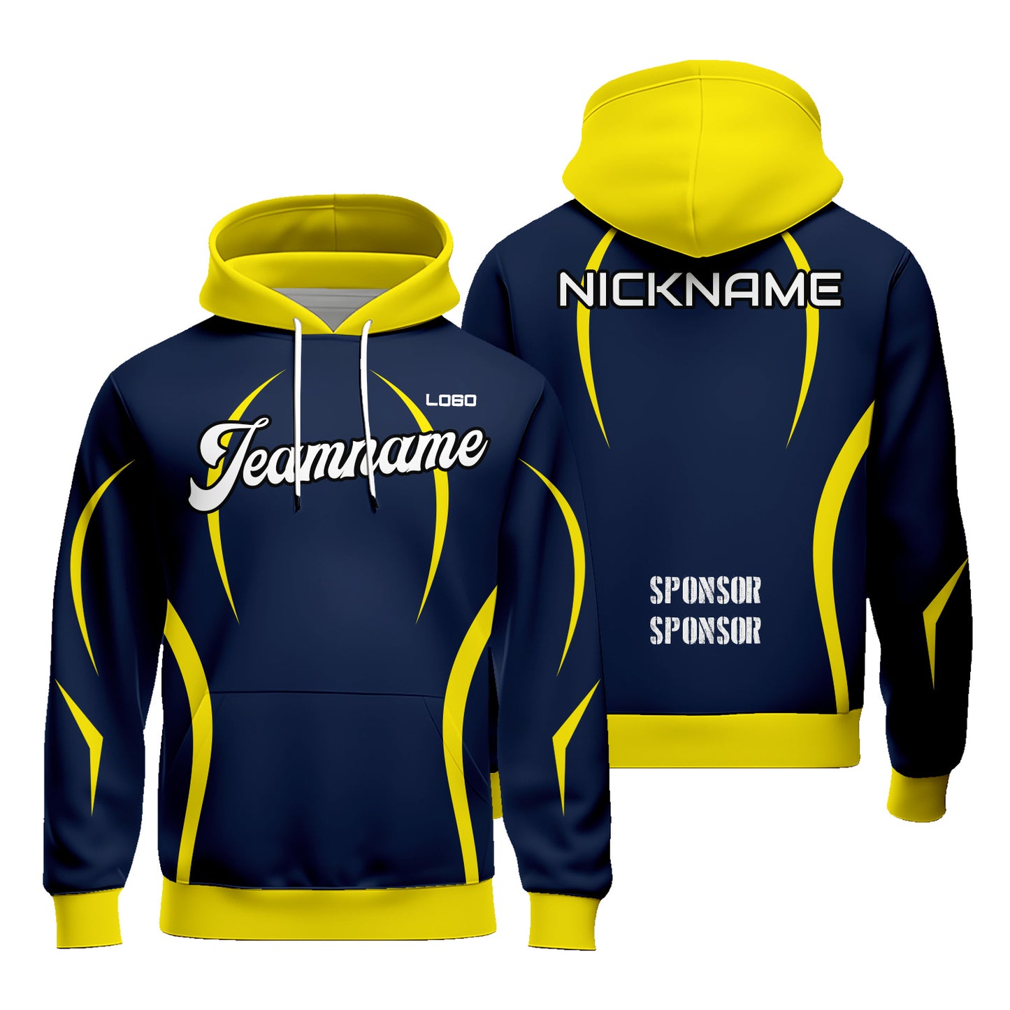 Custom Line Hoodies for Men Women Football Pullover