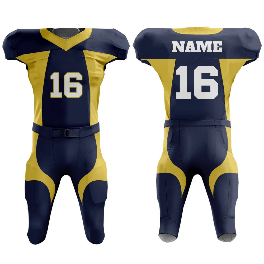 DIYUME Custom Men Youth Football Uniform Personalized Name Number