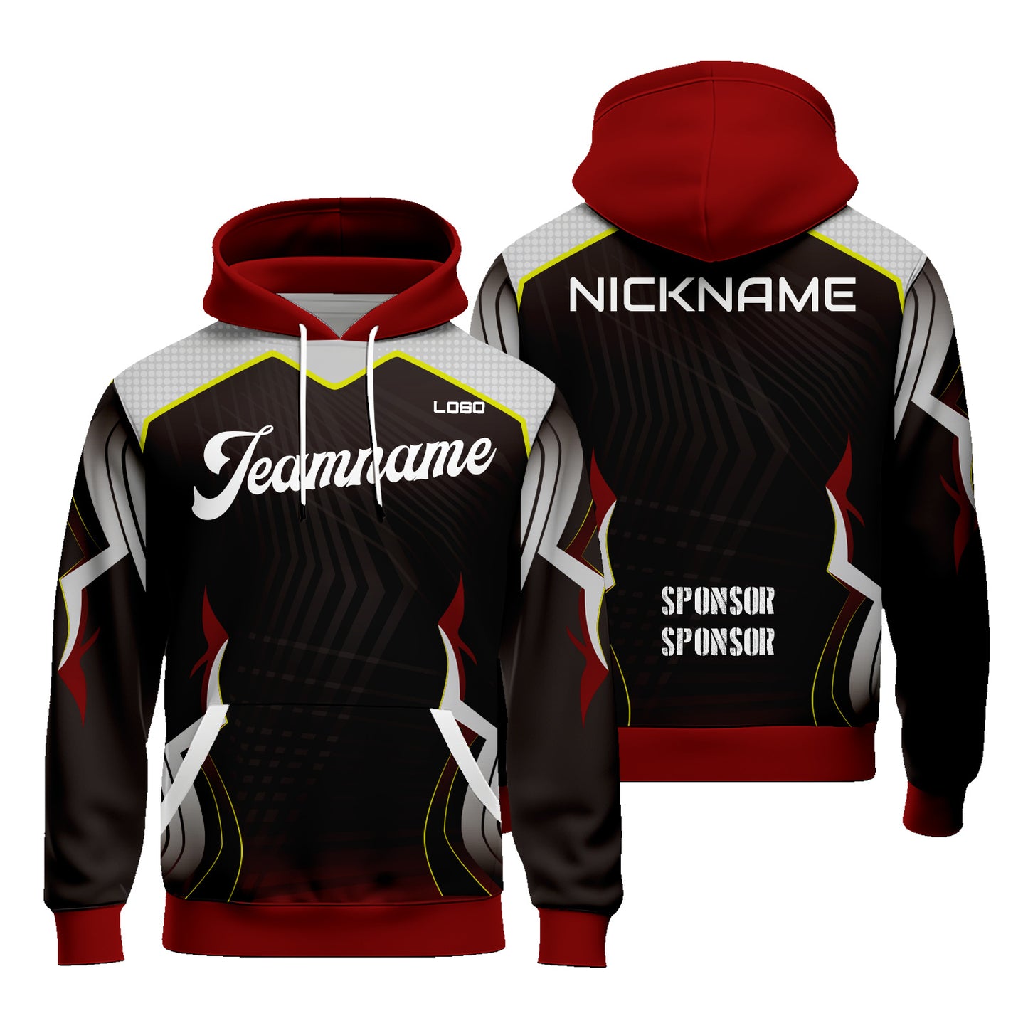 Custom Line Hoodies for Men Women Football Pullover
