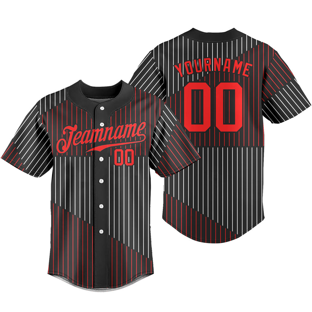 Custom Baseball Jersey Full Botton Short Sleeve T-shirts
