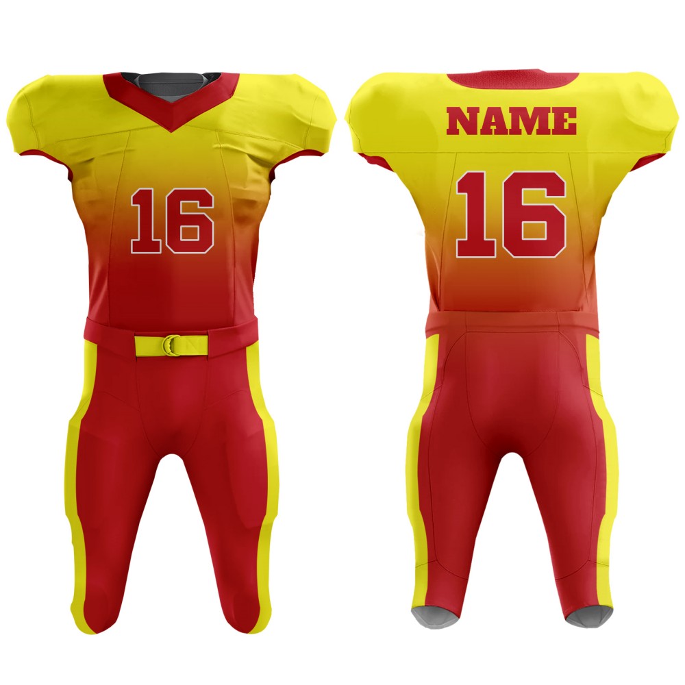 DIYUME Personalized Football Jersey Pant Training Uniform