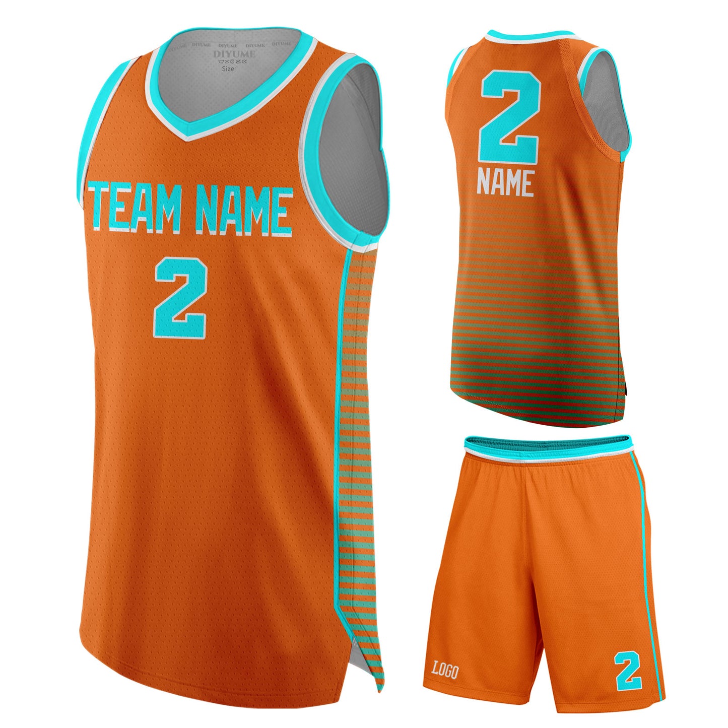 Custom Basketball Uniform Sleeveless T-shirts Shorts
