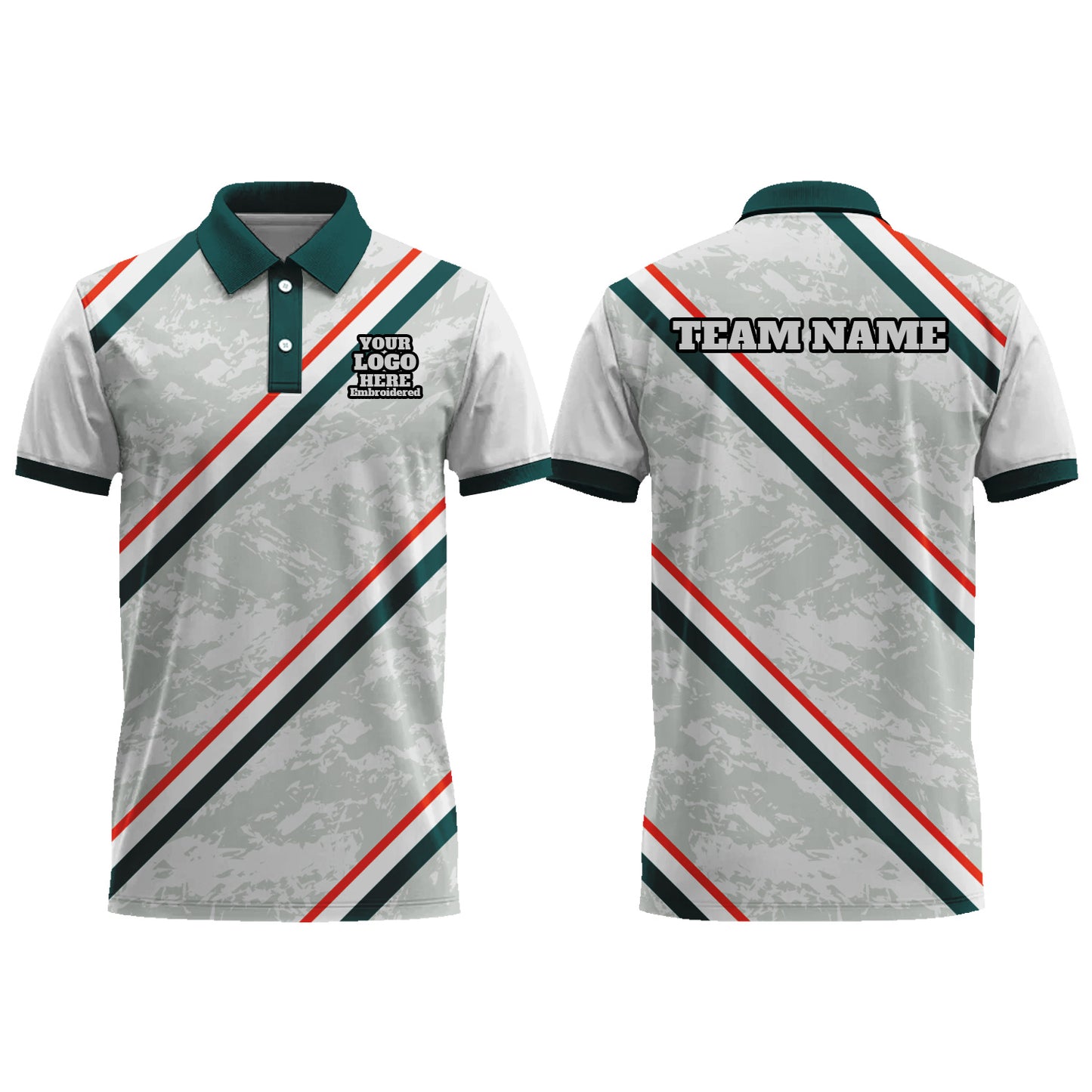Personalized Men Women Polo Shirt Slim Fit Golf Jersey