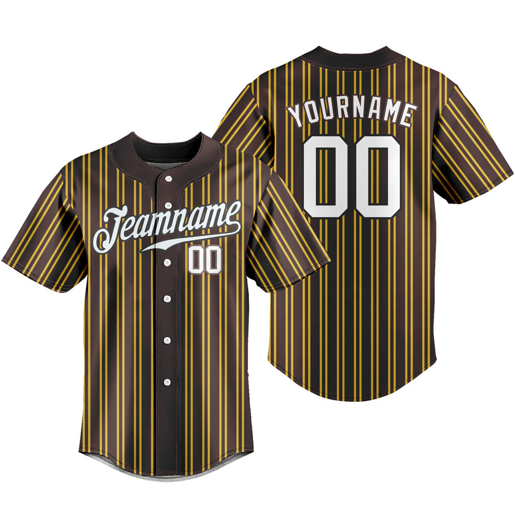 Custom Baseball Jersey Full Botton Short Sleeve T-shirts