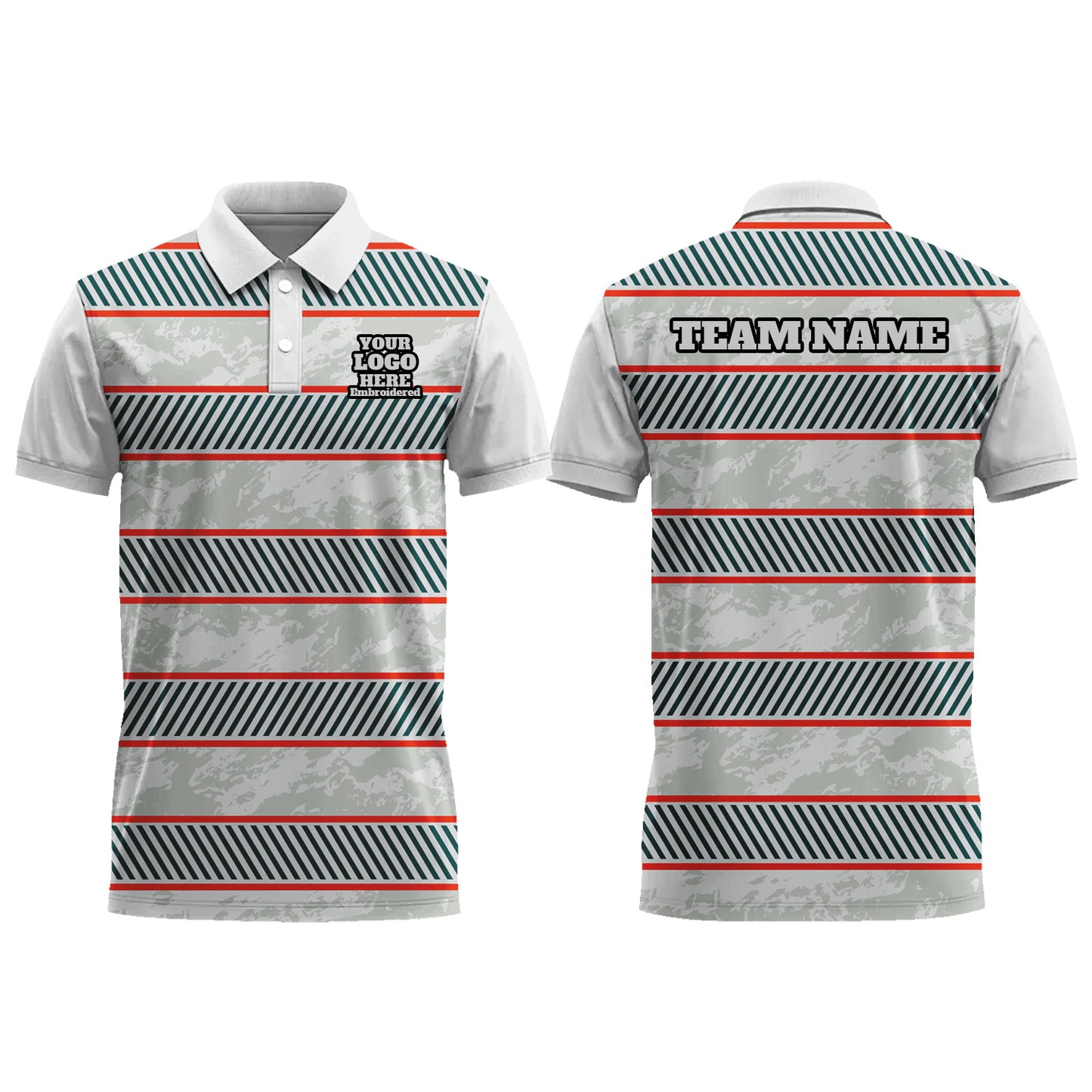 Personalized Men Women Polo Shirt Slim Fit Golf Jersey