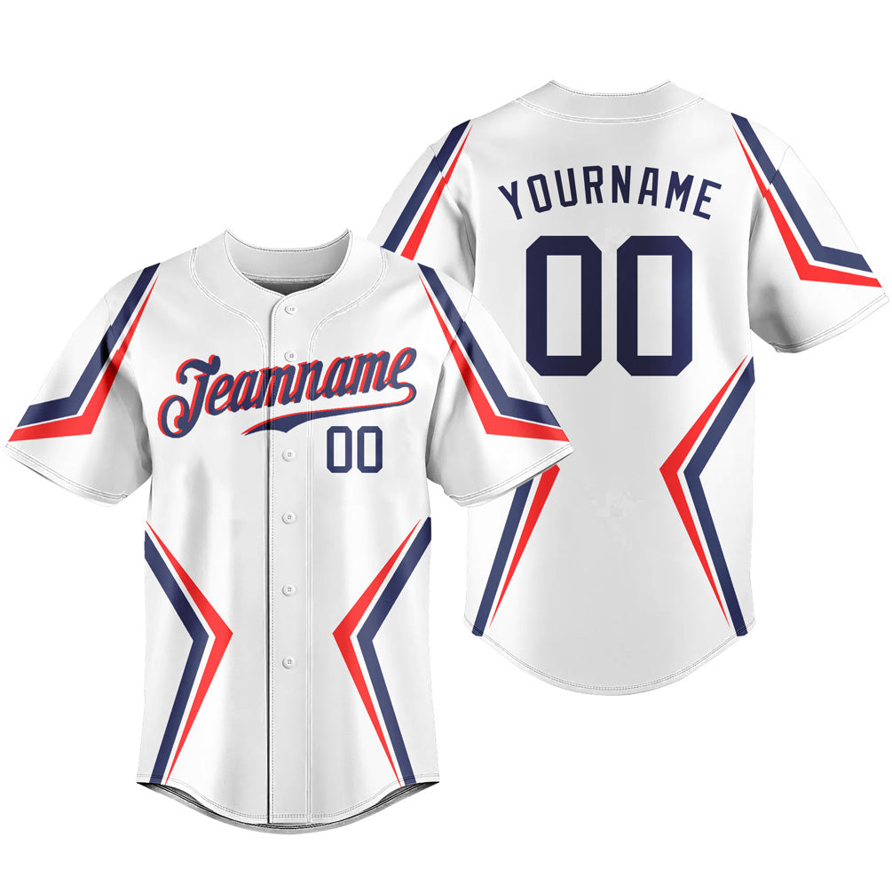 Custom Baseball Jersey Button Down Short Sleeve Shirts