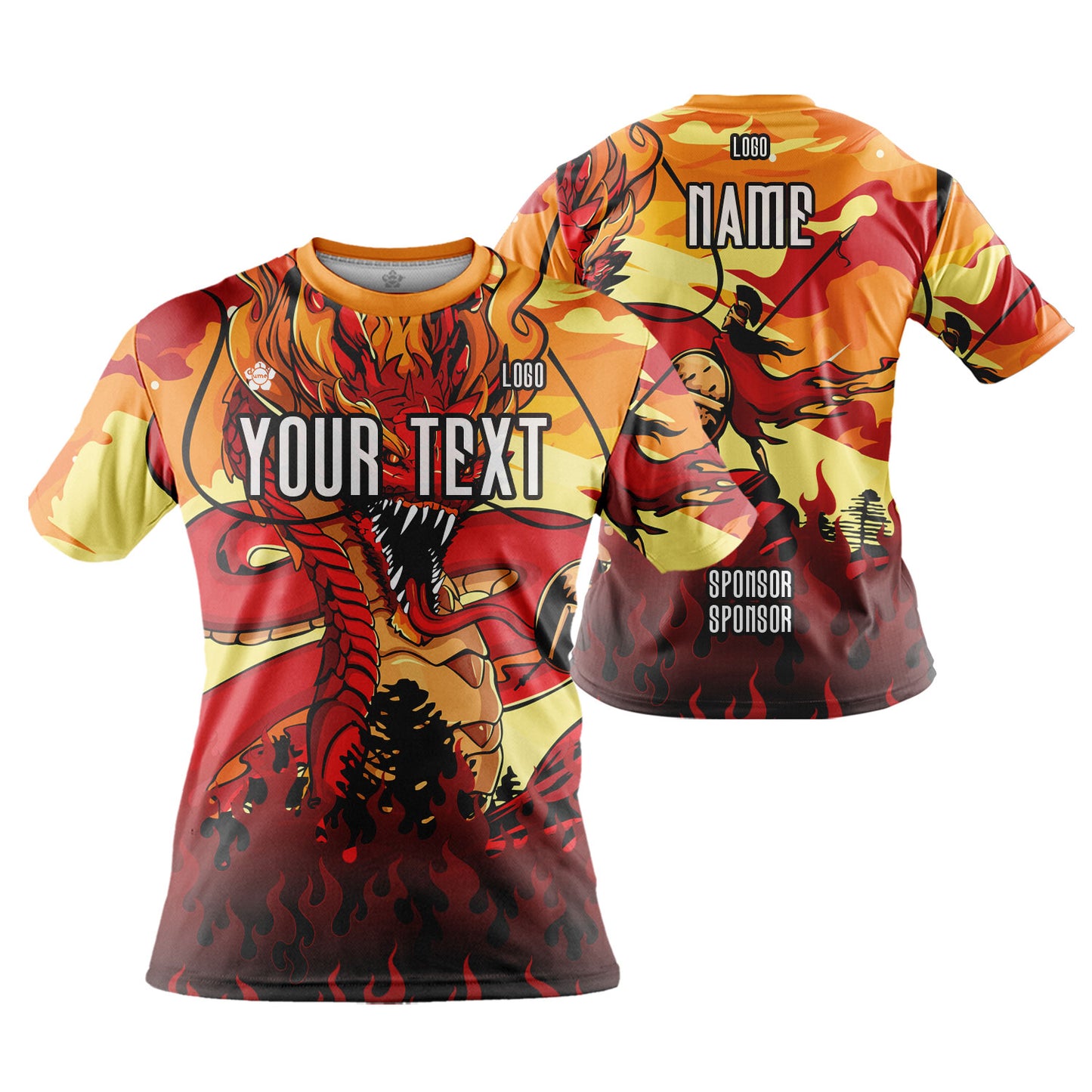 Custom Men Women Skull Series Jersey T-Shirt Short Sleeve