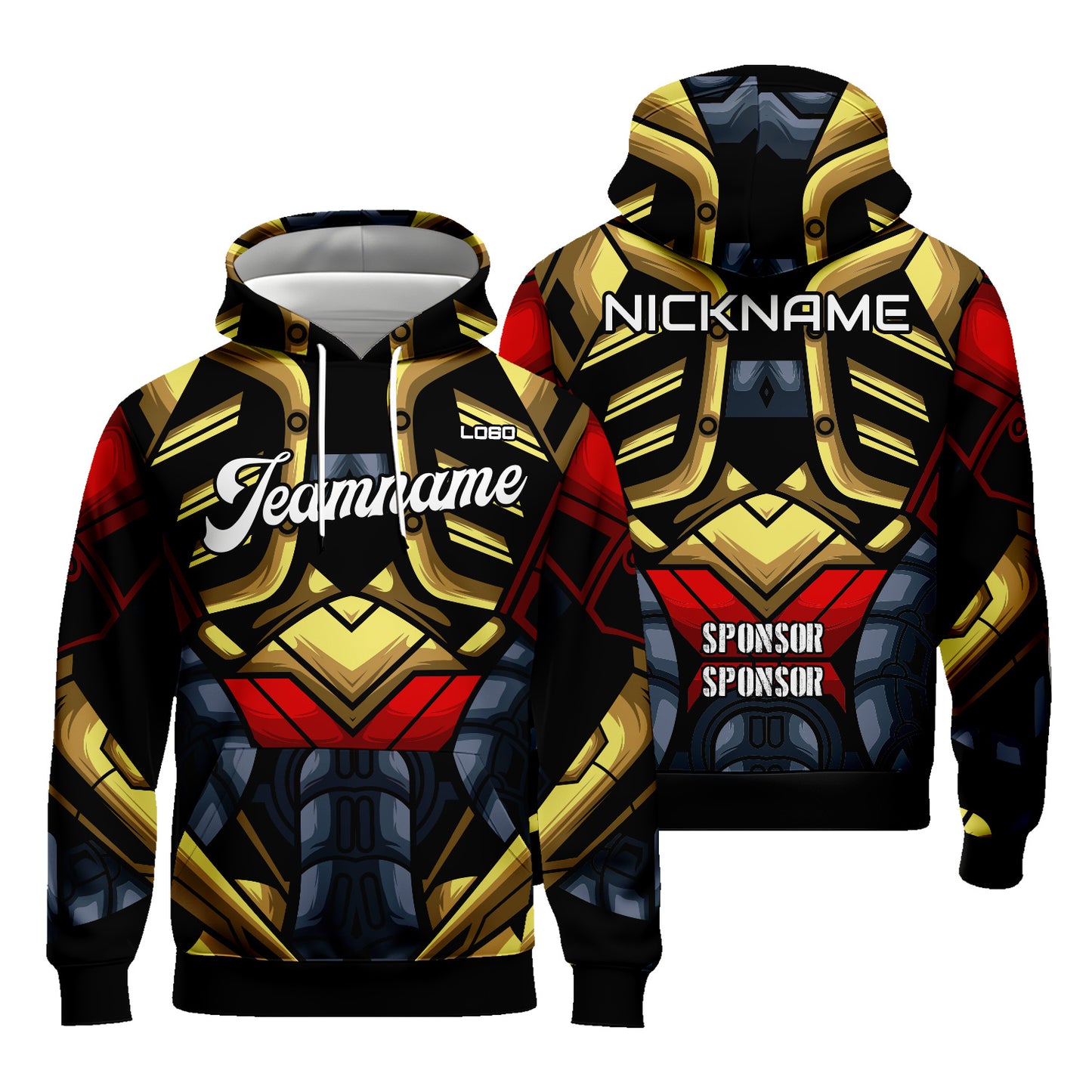 Custom Unisex Baseball Hoodie Novelty Hoodies Sweatshirt
