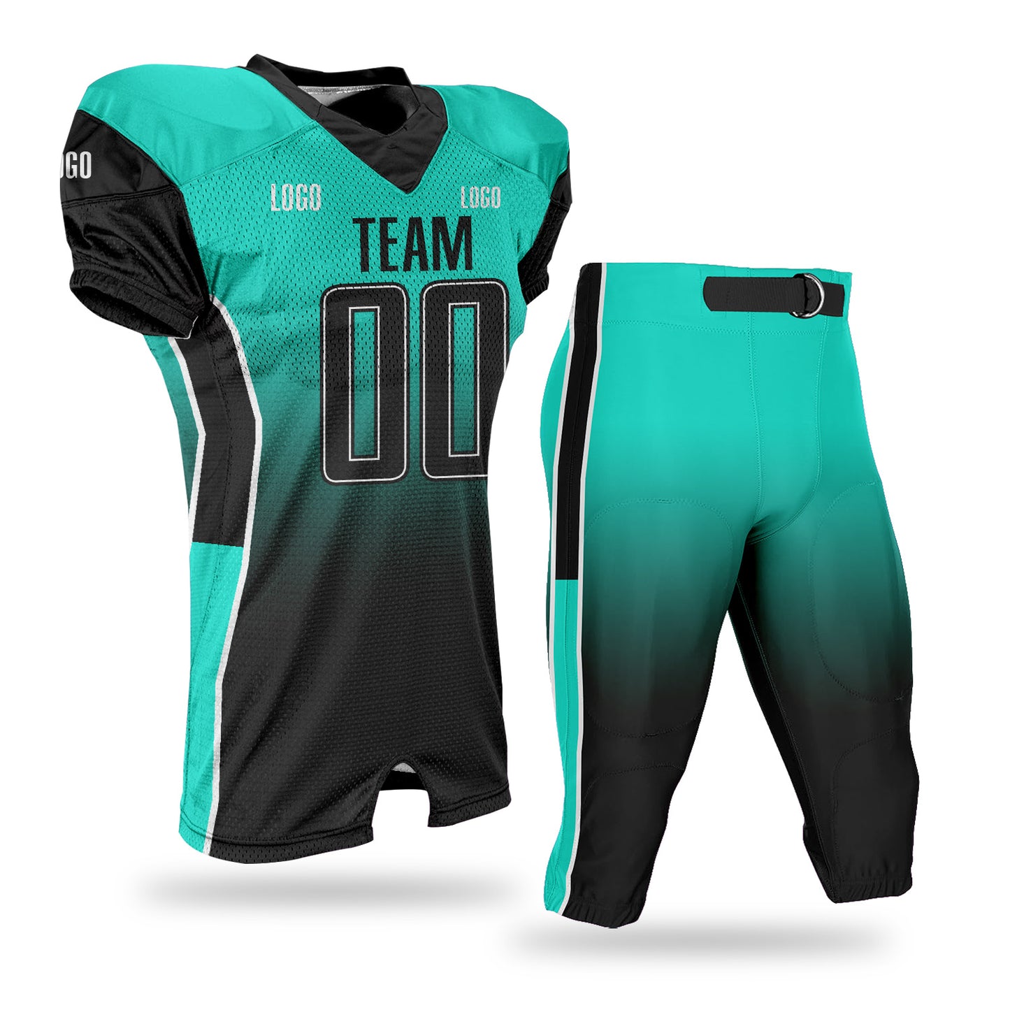 Custom Lightweight Football Pants with Number Logo