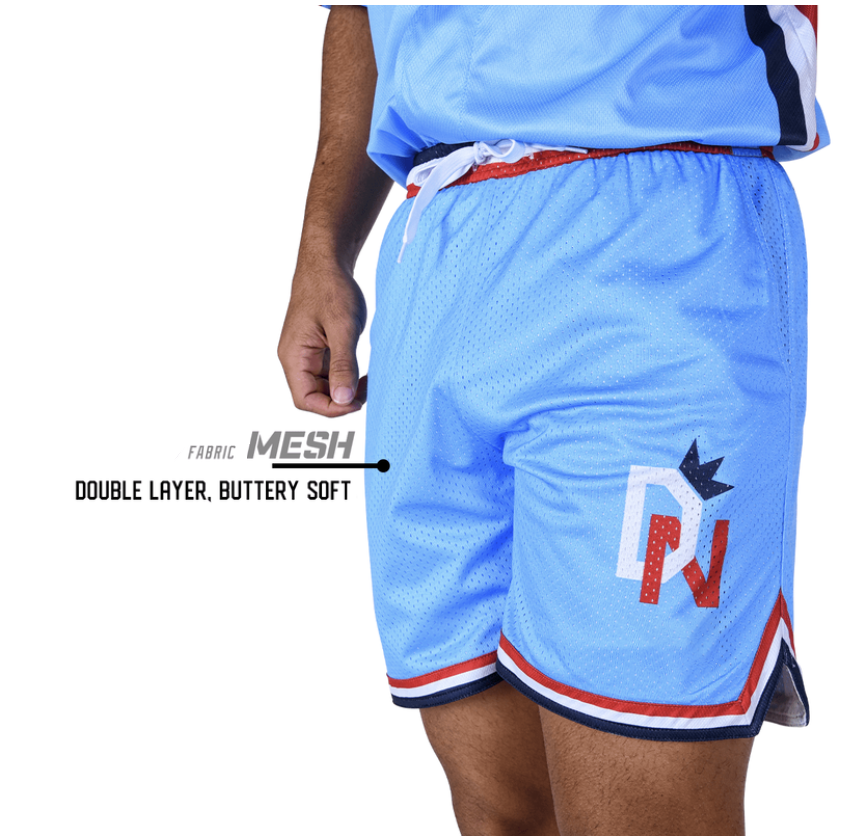 Custom Retro Mesh Shorts