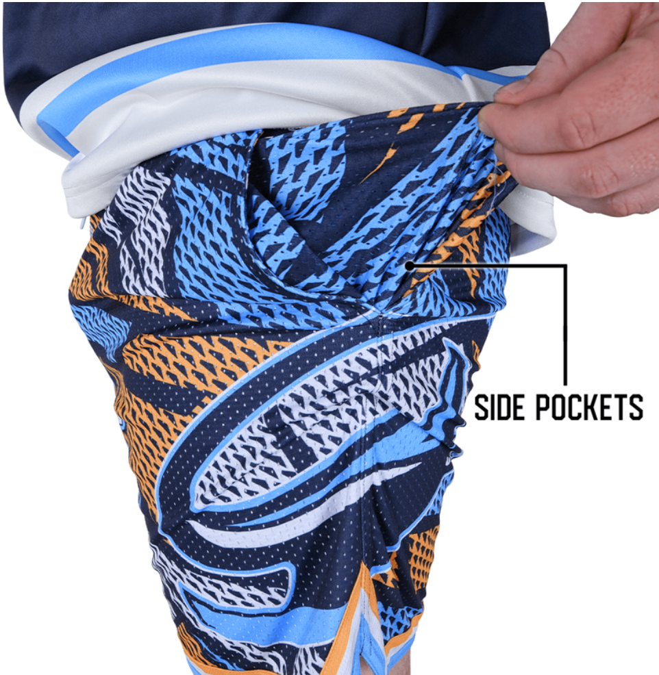 Custom Retro Mesh Shorts