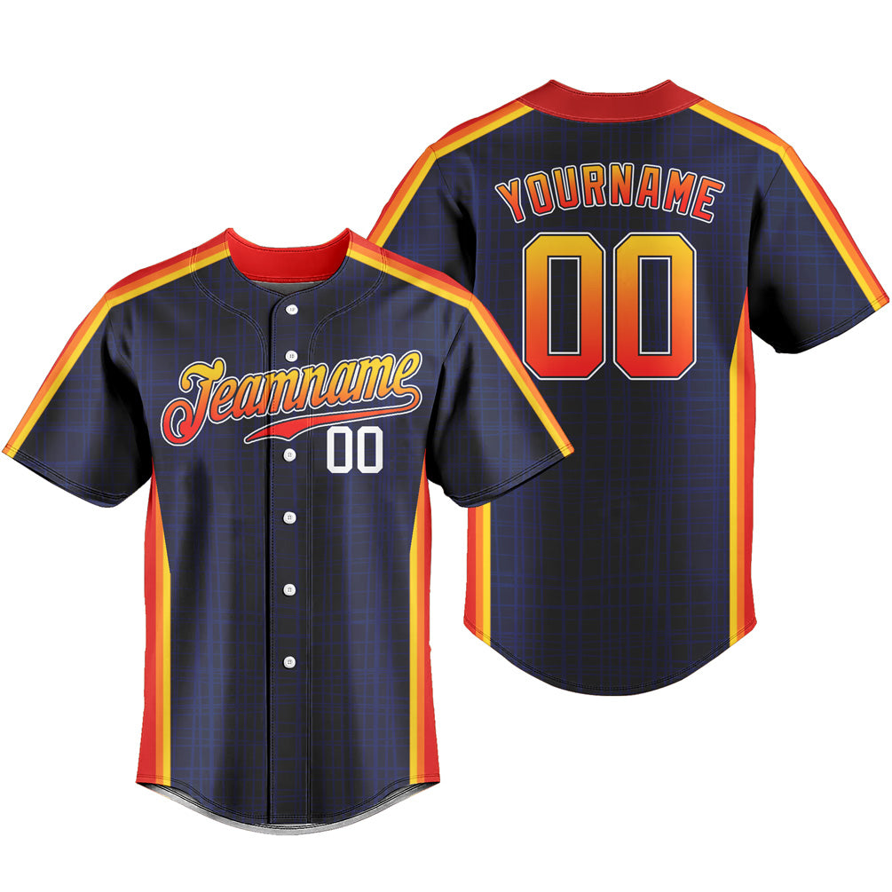 Custom Baseball Jersey Personalized Button Down Shirts