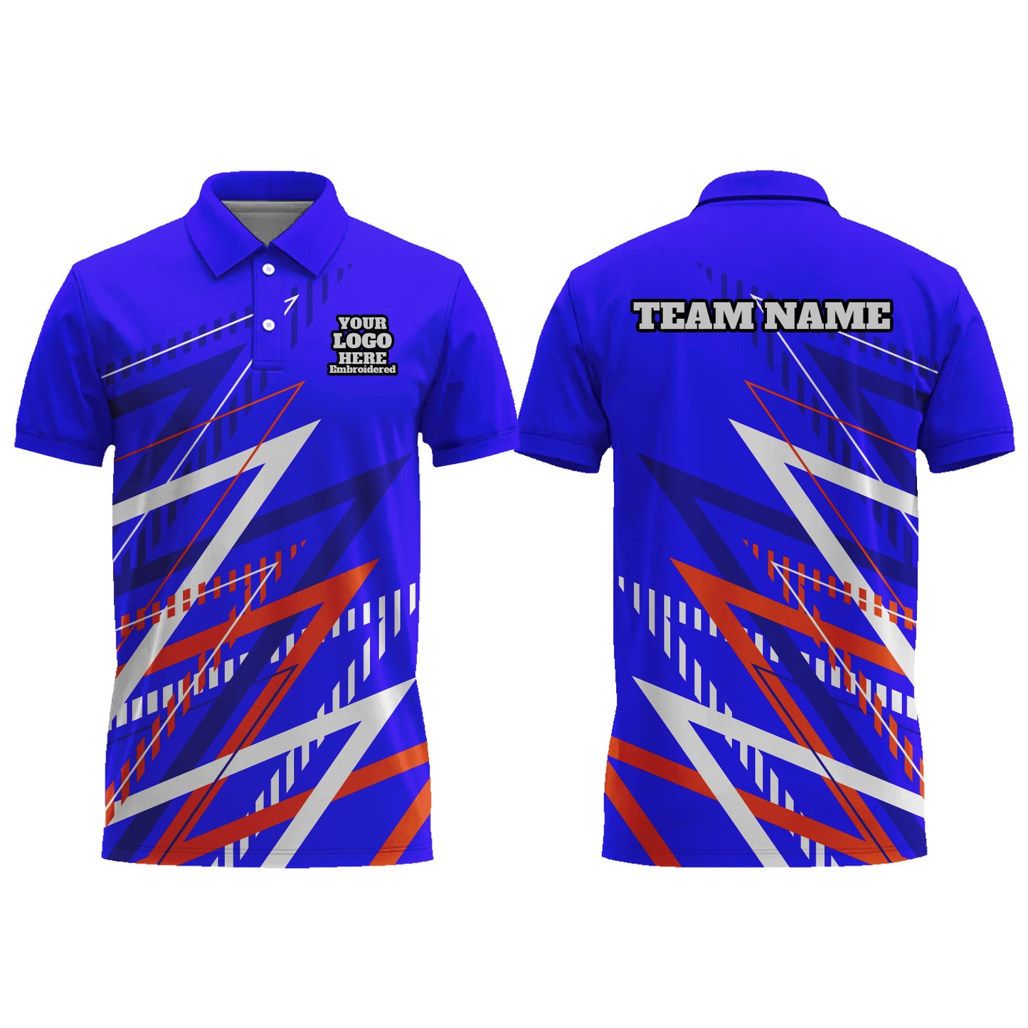 Personalized Men Women Polo Shirt Slim Fit Golf Jersey