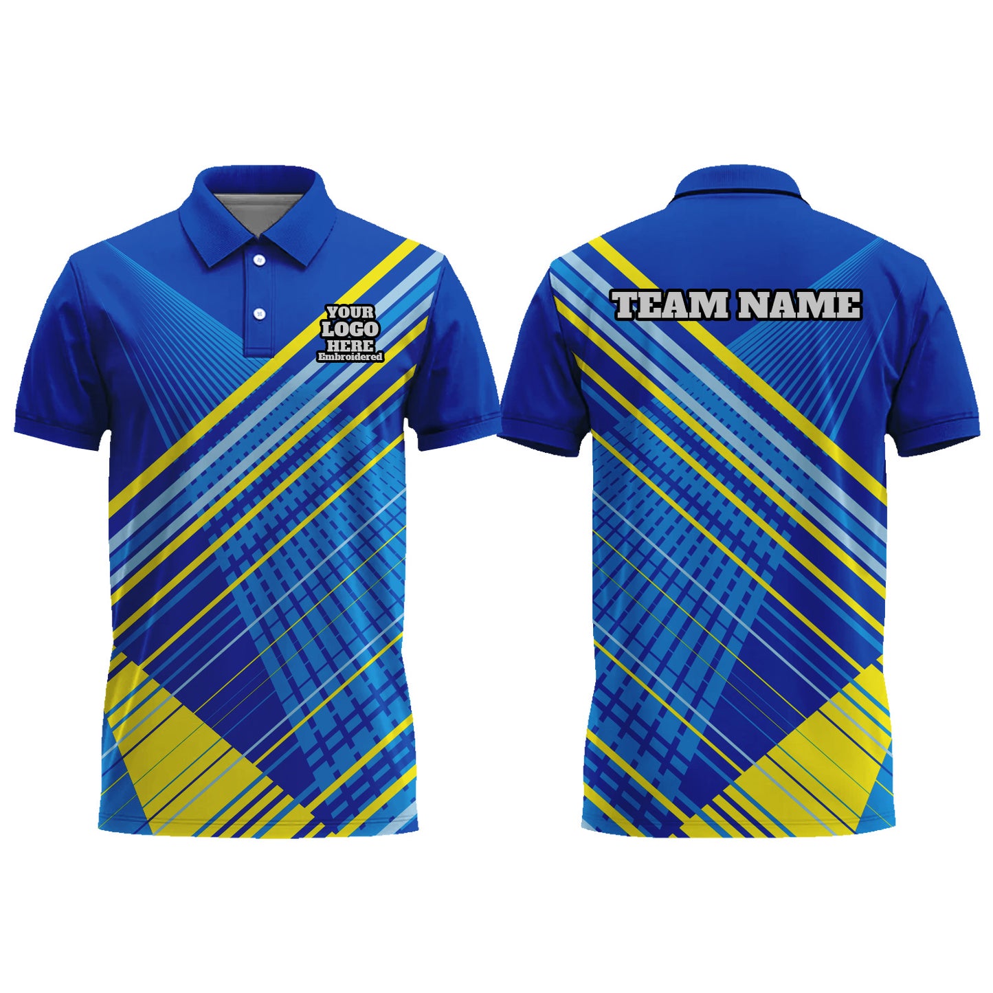 Personalized Men Women Polo Shirt Slim Fit Golf Jersey