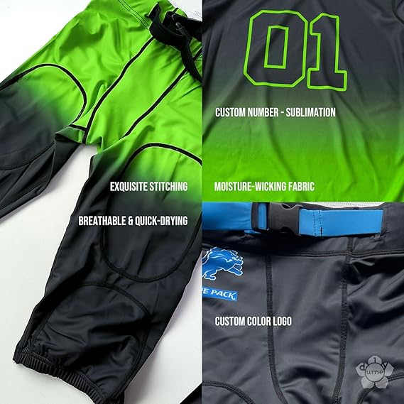 Custom Adult Youth Football Uniform Sports Jersey Pant