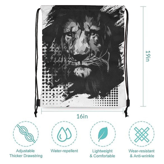 Personalized Drawstring Backpack Bag Gym Sackpack for Team