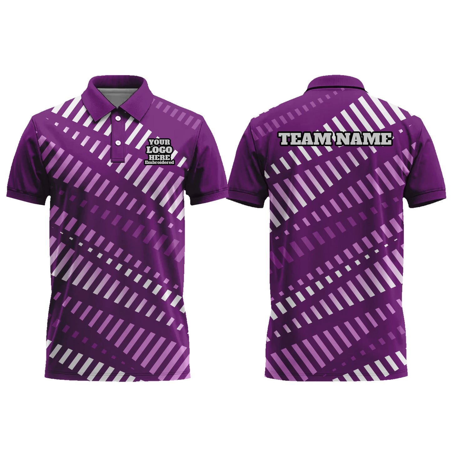 Personalized Men Women Polo Shirt Slim Fit Golf Jersey