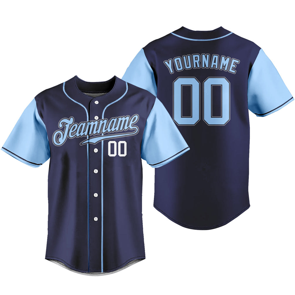 Custom Men Women Youth Baseball Jersey Button Down Sports Tee
