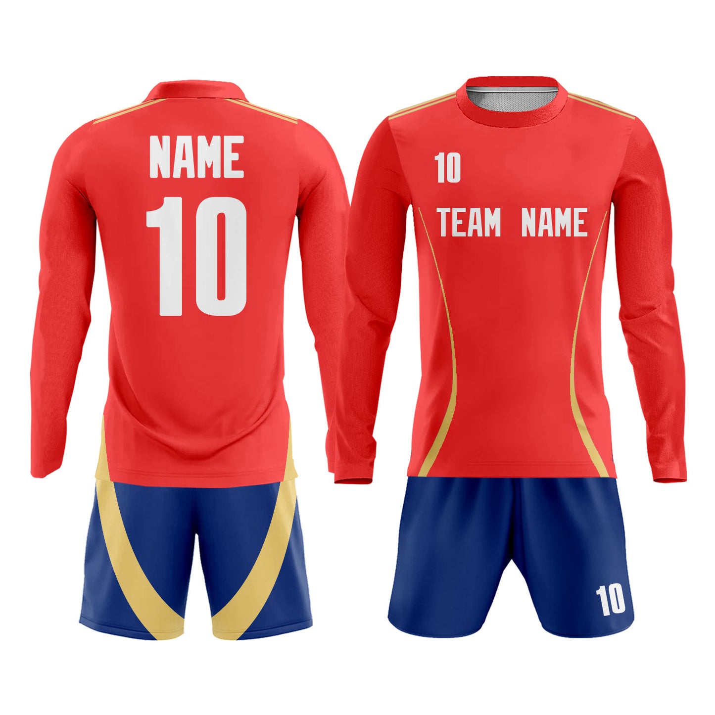 Custom Soccer Jersey and Short Personalized Round Neck Shirts