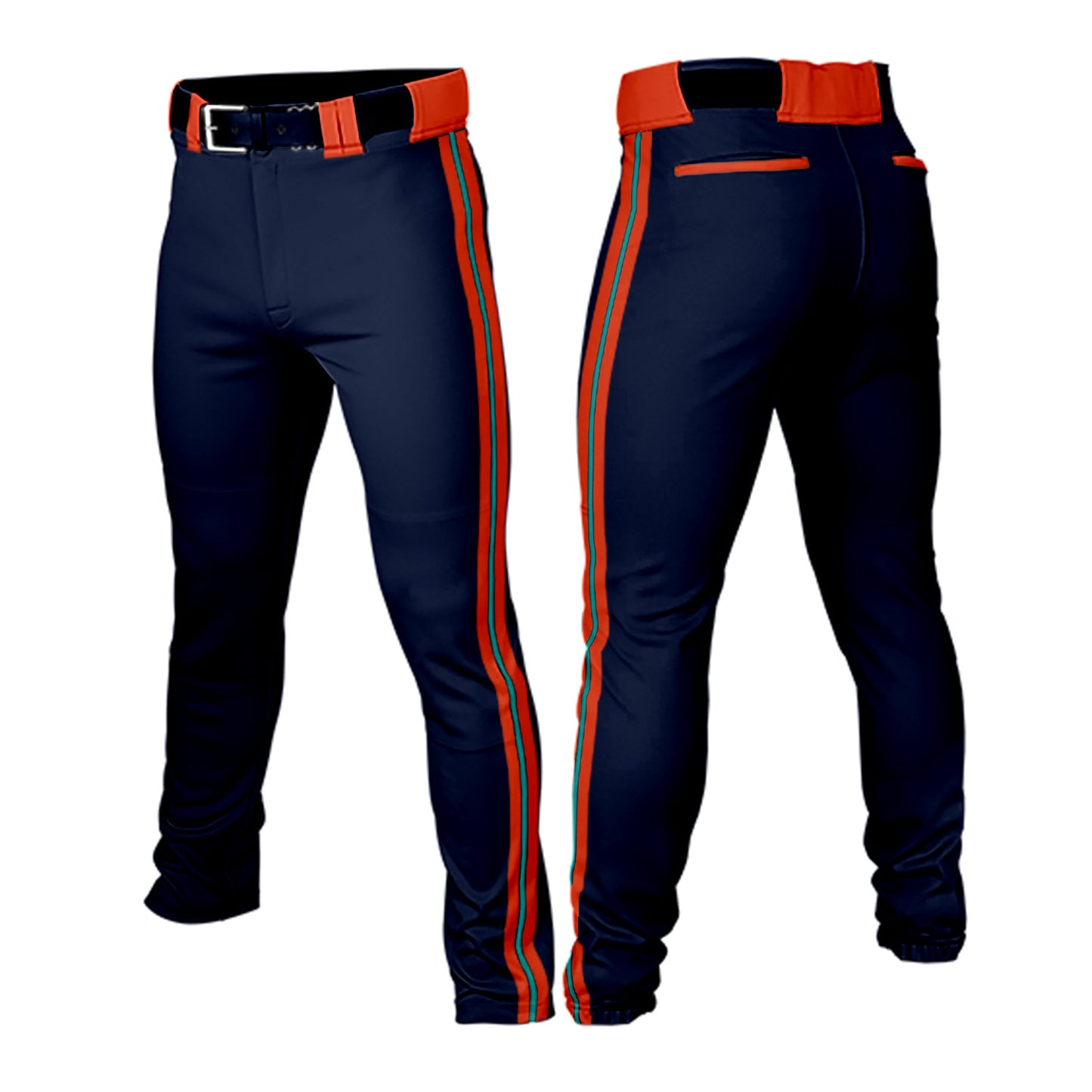 Men Youth Baseball Pants Elastic Breathable Sports Uniforms