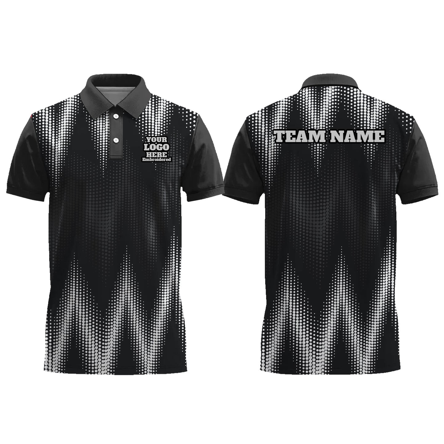 Personalized Men Women Polo Shirt Slim Fit Golf Jersey