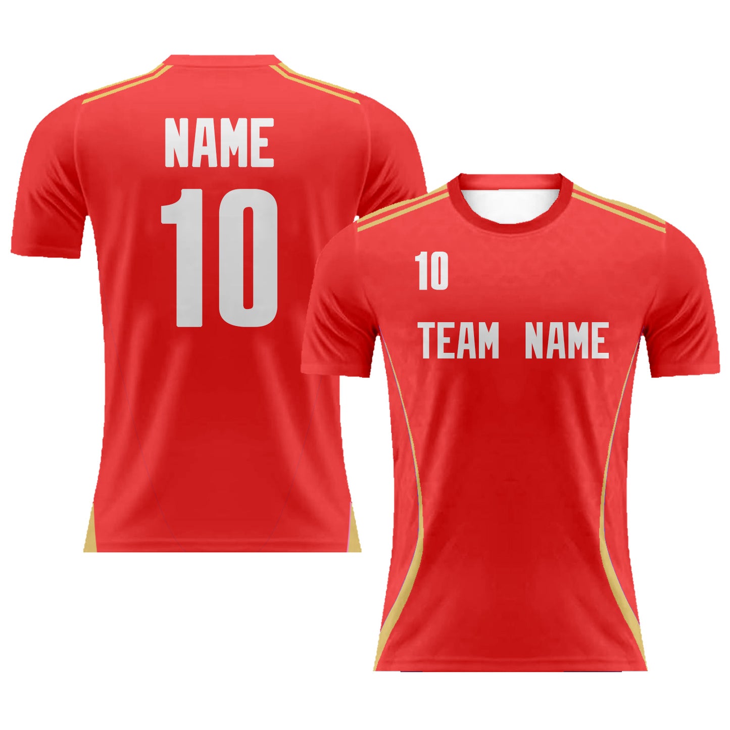 Custom Soccer Jersey and Short Personalized Round Neck Shirts