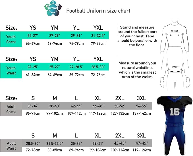 Custom Adult Youth Football Uniform Sports Jersey Pant