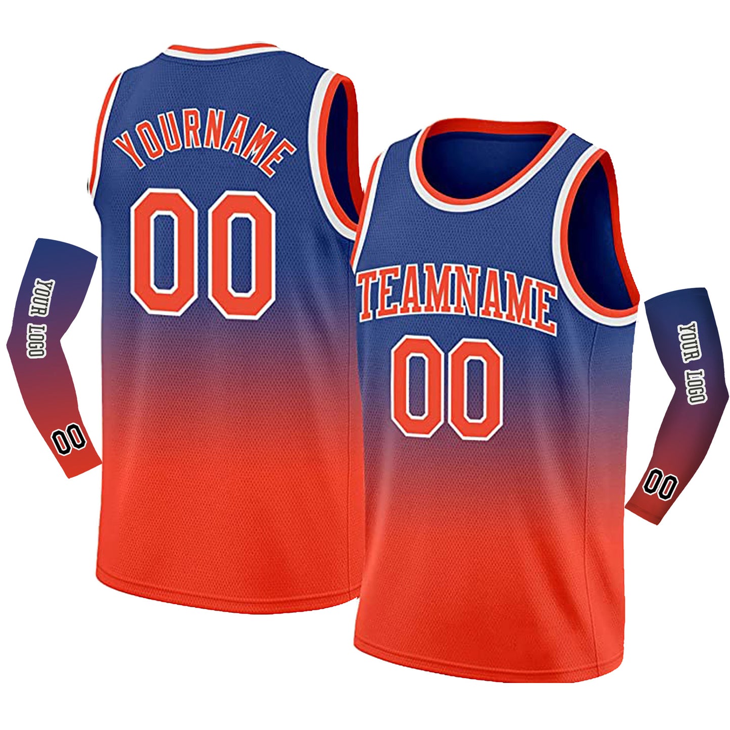 Custom Gradient Basketball Jerseys Team Sports Uniforms