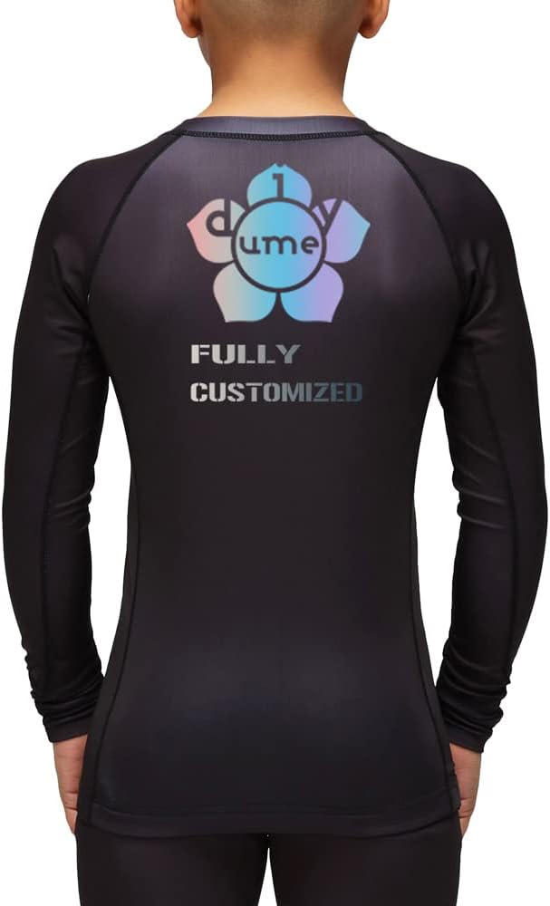 Youth Kid's Fully Customized Rashguard Compression Jersey Shirt