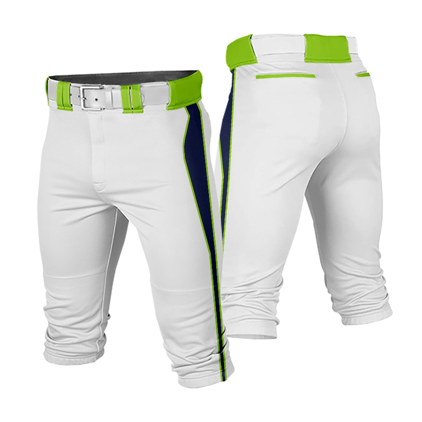 Custom Men Youth Traditional Cropped Baseball Pants