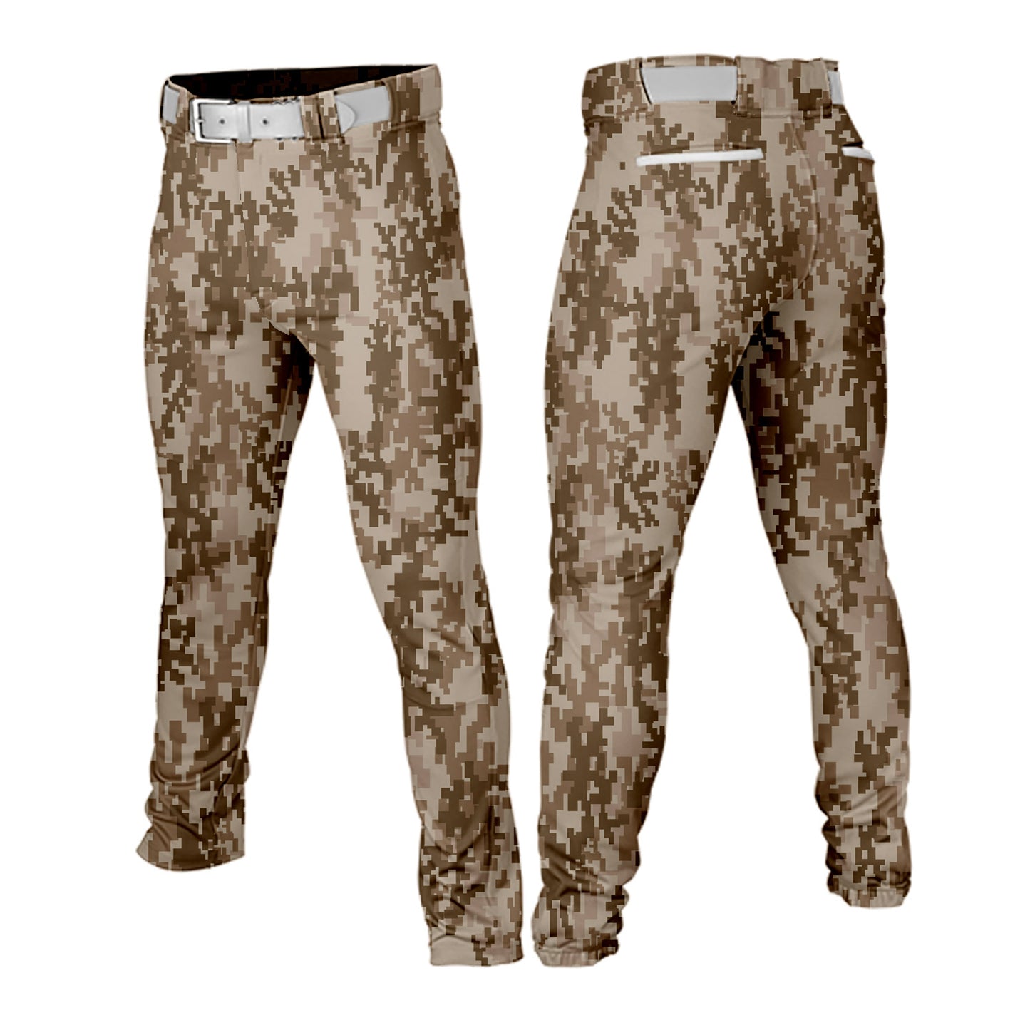 Custom Men Youth Camouflage Baseball Pants Casual Trousers
