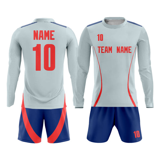 Custom Soccer Shirt and Shorts with Name Number Logo