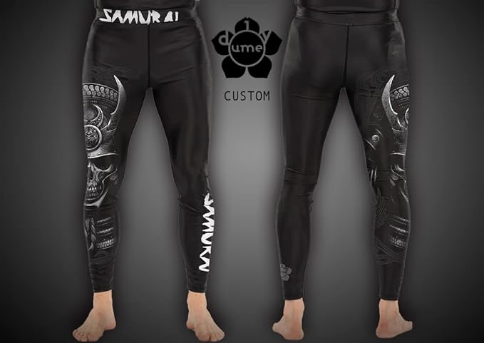 Mens Jiu Jitsu Spats Compression Pants Multi-Sport