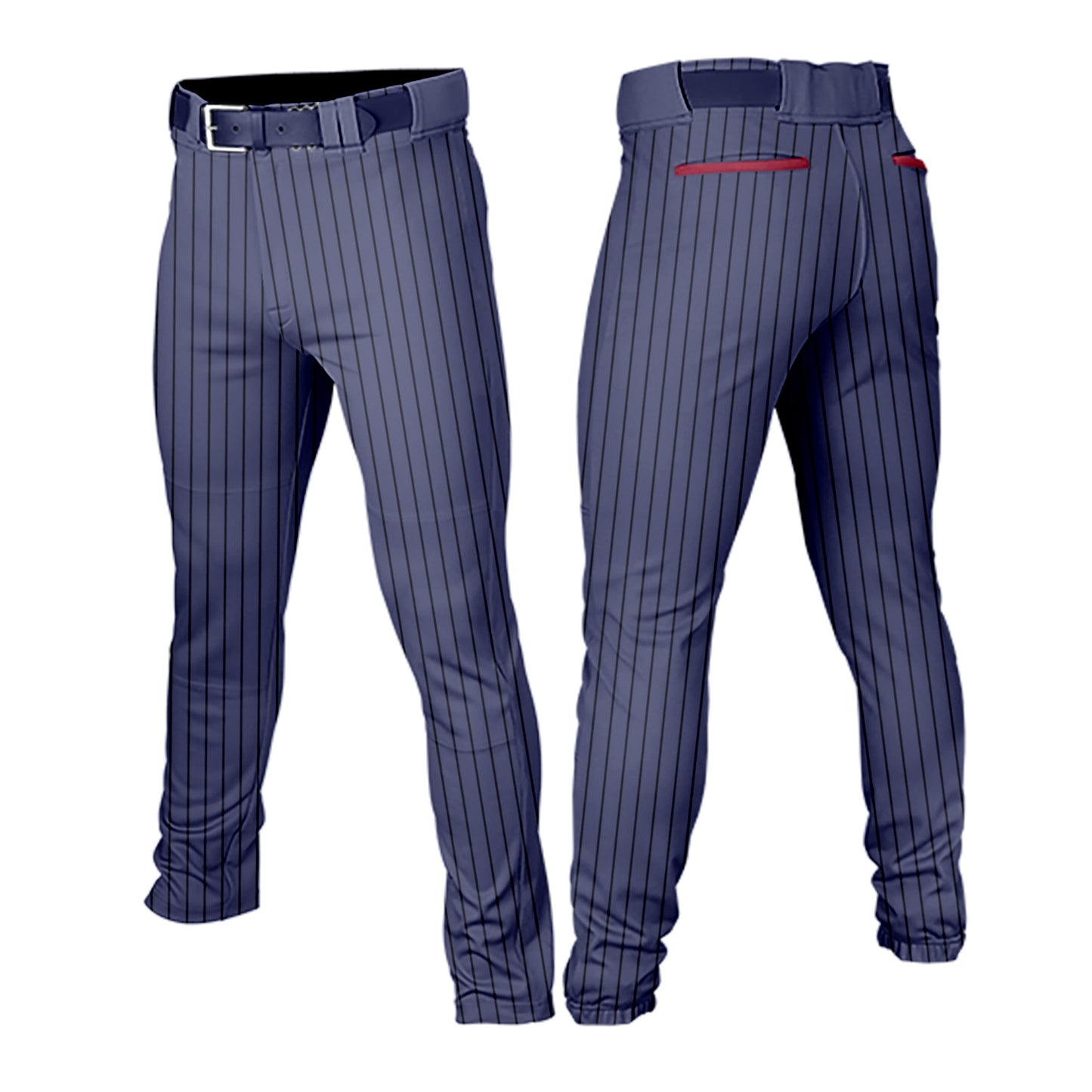 Custom Men Striped Baseball Pants Breathable Trousers for Kids
